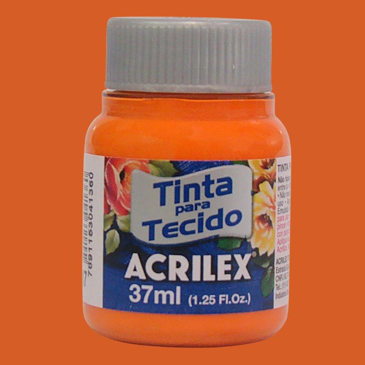 Tinta Tecido Acrilex 37ml Fosca - Palácio da Arte