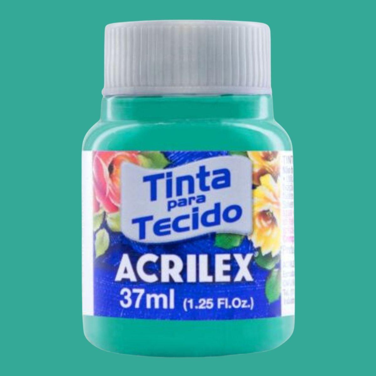Tinta Tecido Acrilex 37ml Fosca - Palácio da Arte