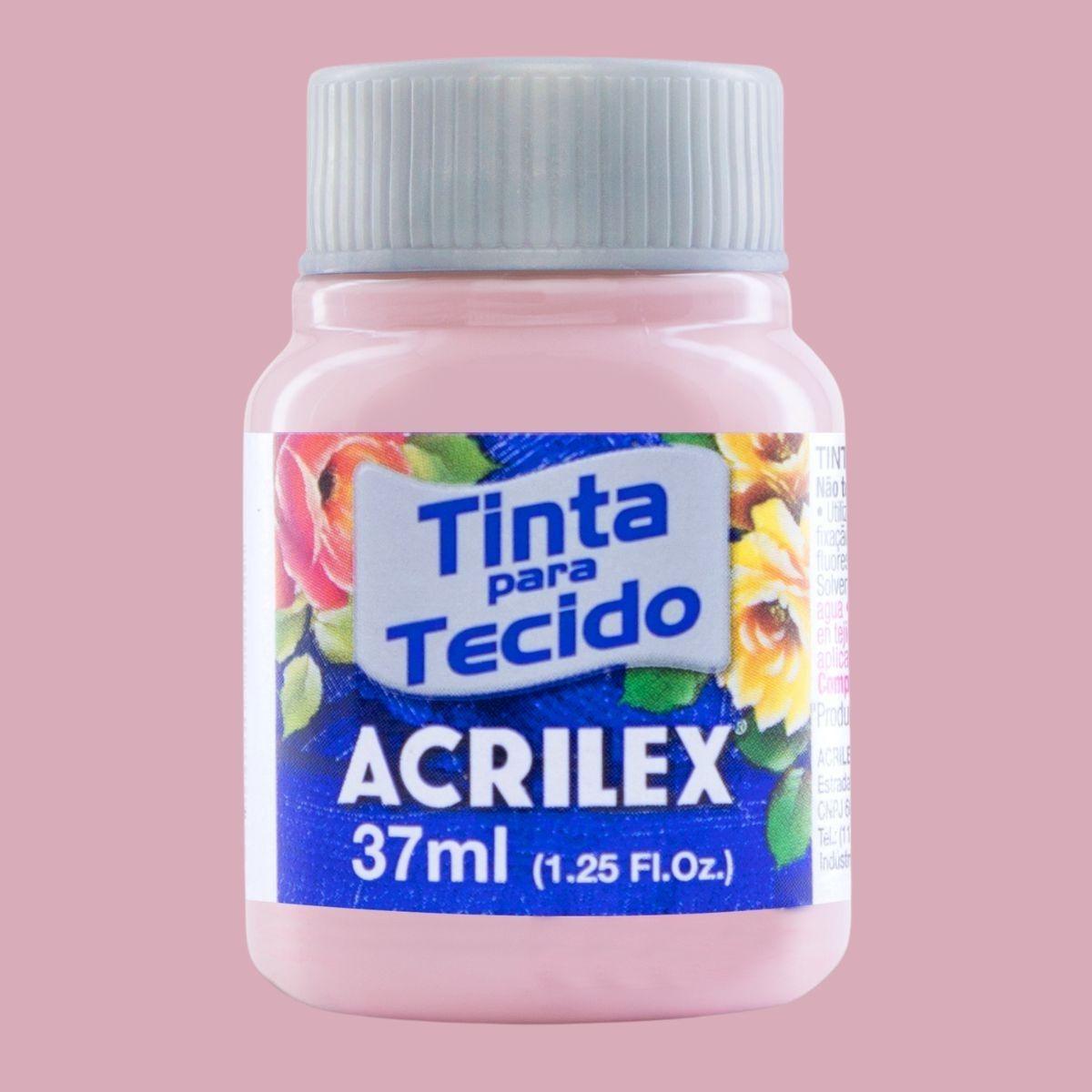 Tinta Tecido Acrilex 37ml Fosca - Palácio da Arte