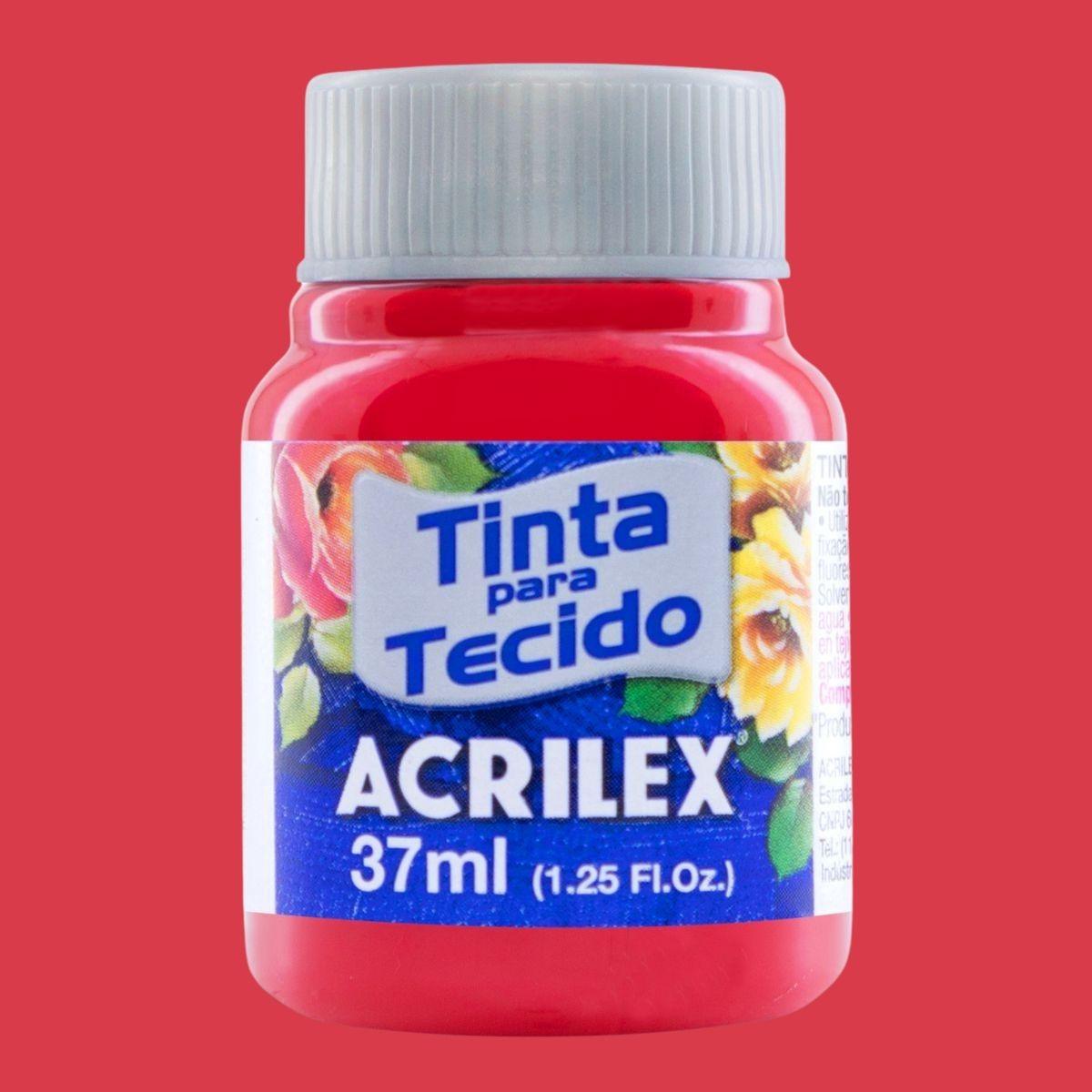 Tinta Tecido Acrilex 37ml Fosca - Palácio da Arte