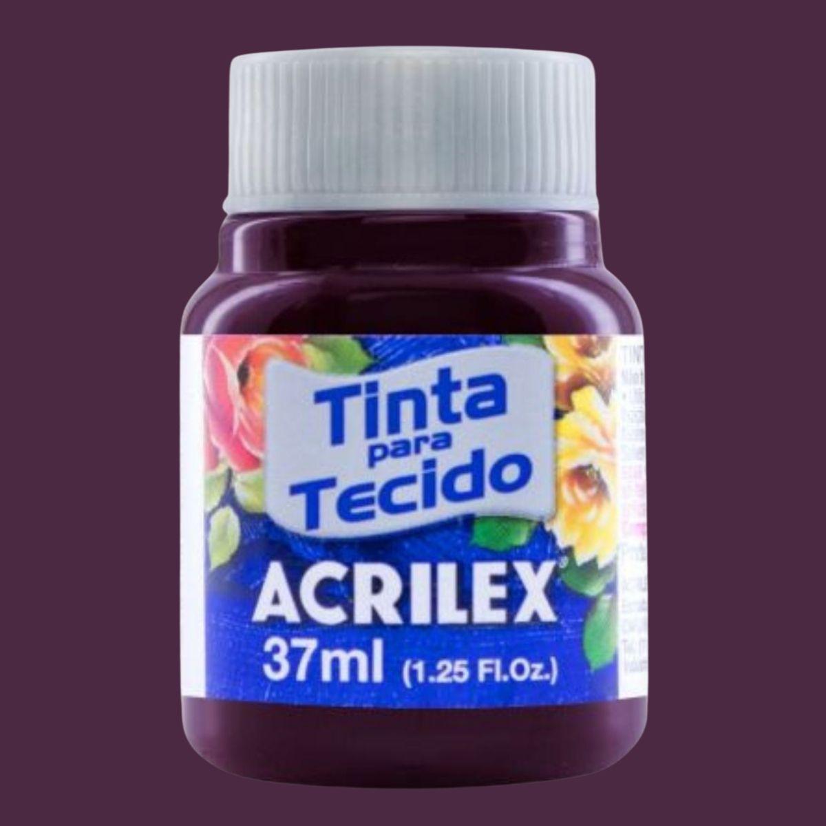 Tinta Tecido Acrilex 37ml Fosca - Palácio da Arte