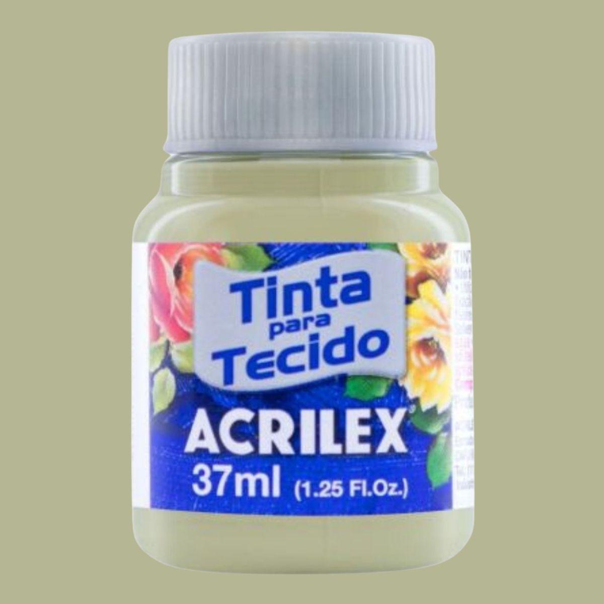 Tinta Tecido Acrilex 37ml Fosca - Palácio da Arte