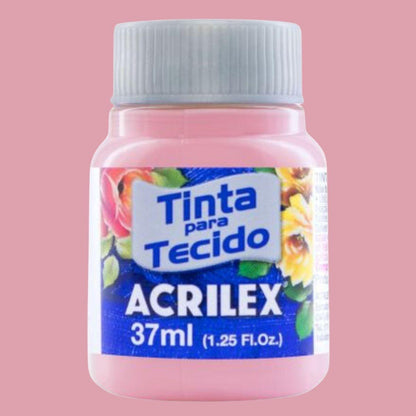 Tinta Tecido Acrilex 37ml Fosca - Palácio da Arte