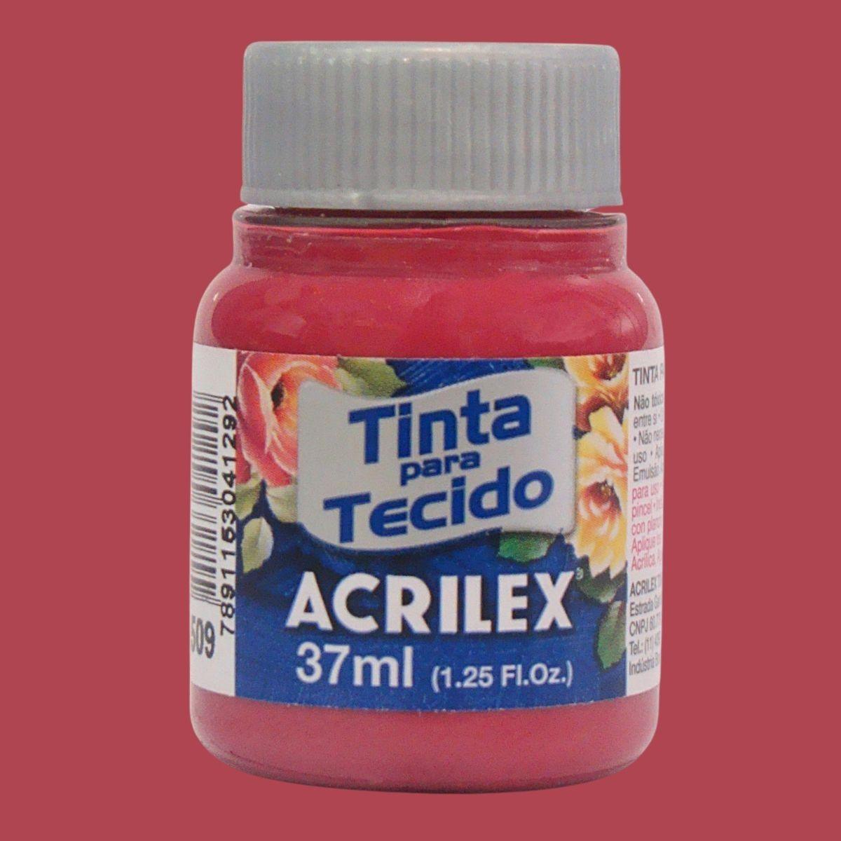 Tinta Tecido Acrilex 37ml Fosca - Palácio da Arte