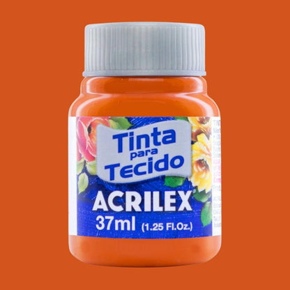 Tinta Tecido Acrilex 37ml Fosca - Palácio da Arte