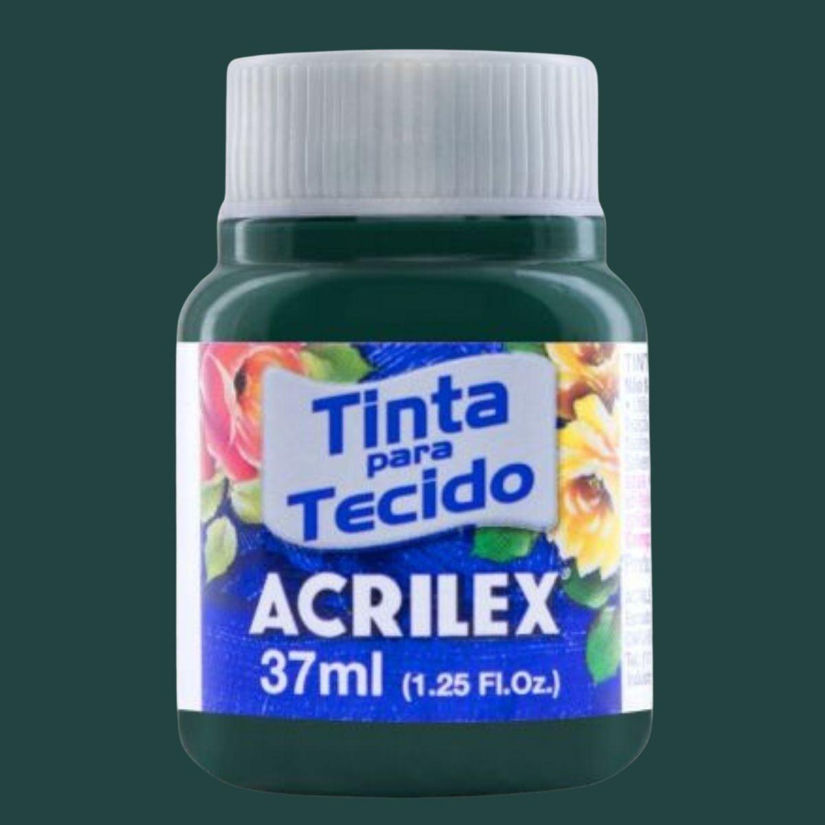 Tinta Tecido Acrilex 37ml Fosca - Palácio da Arte