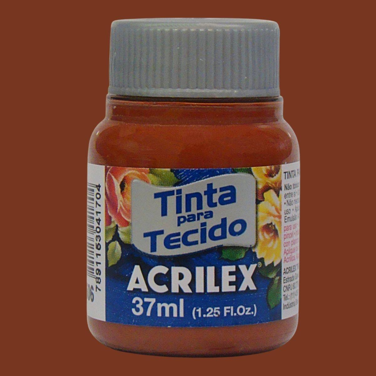 Tinta Tecido Acrilex 37ml Fosca - Palácio da Arte