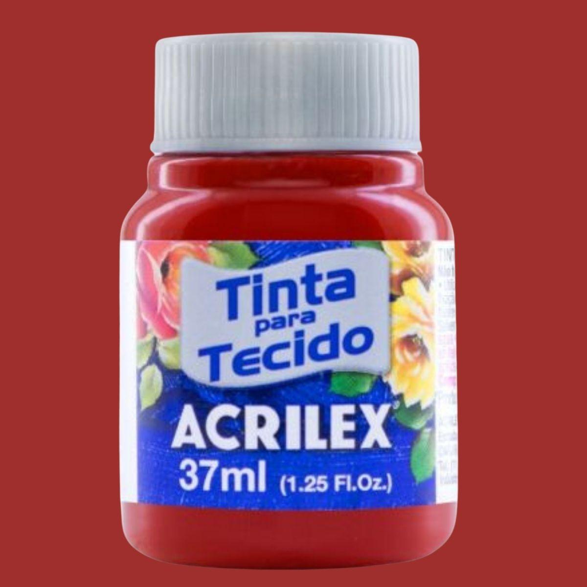 Tinta Tecido Acrilex 37ml Fosca - Palácio da Arte