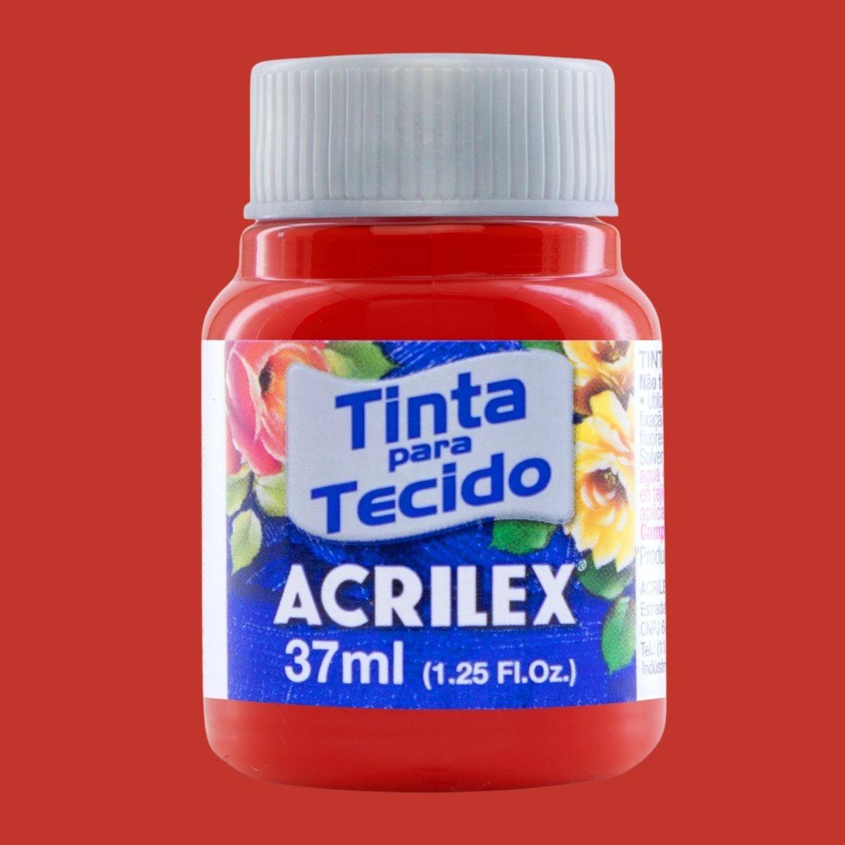 Tinta Tecido Acrilex 37ml Fosca - Palácio da Arte