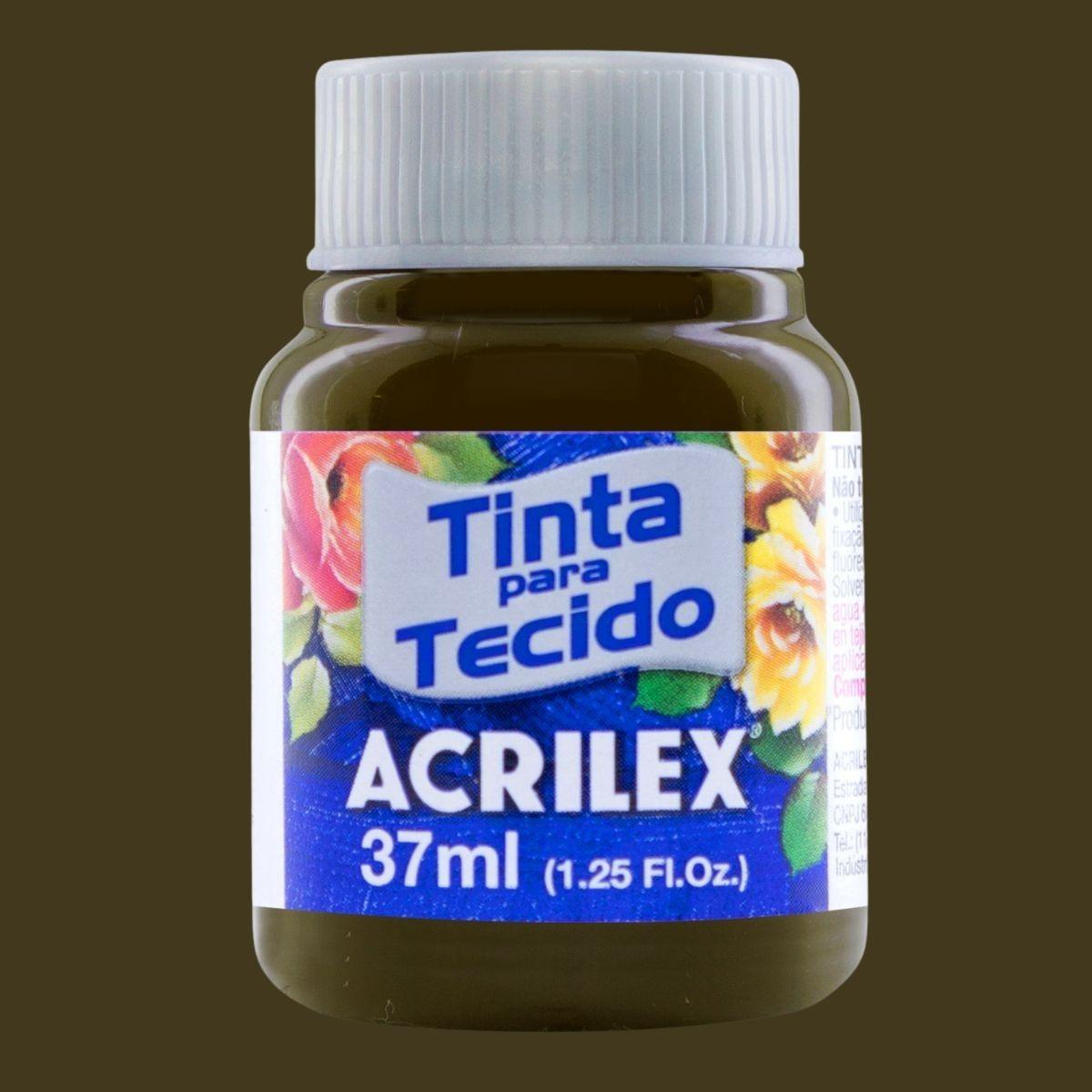 Tinta Tecido Acrilex 37ml Fosca - Palácio da Arte