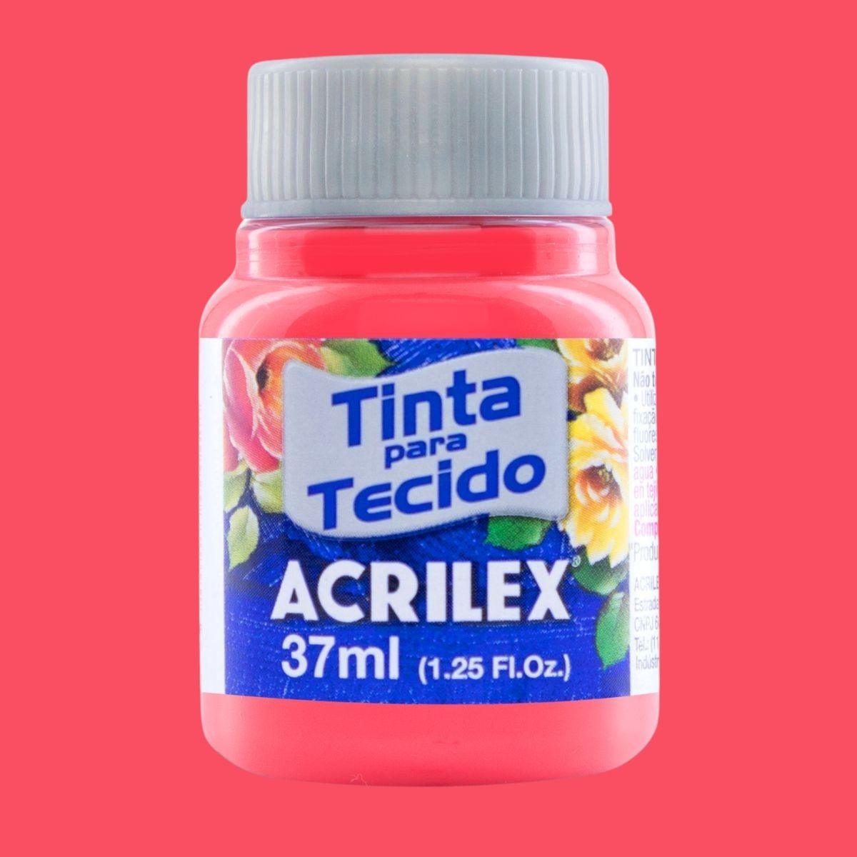 Tinta Tecido Acrilex 37ml Fosca - Palácio da Arte