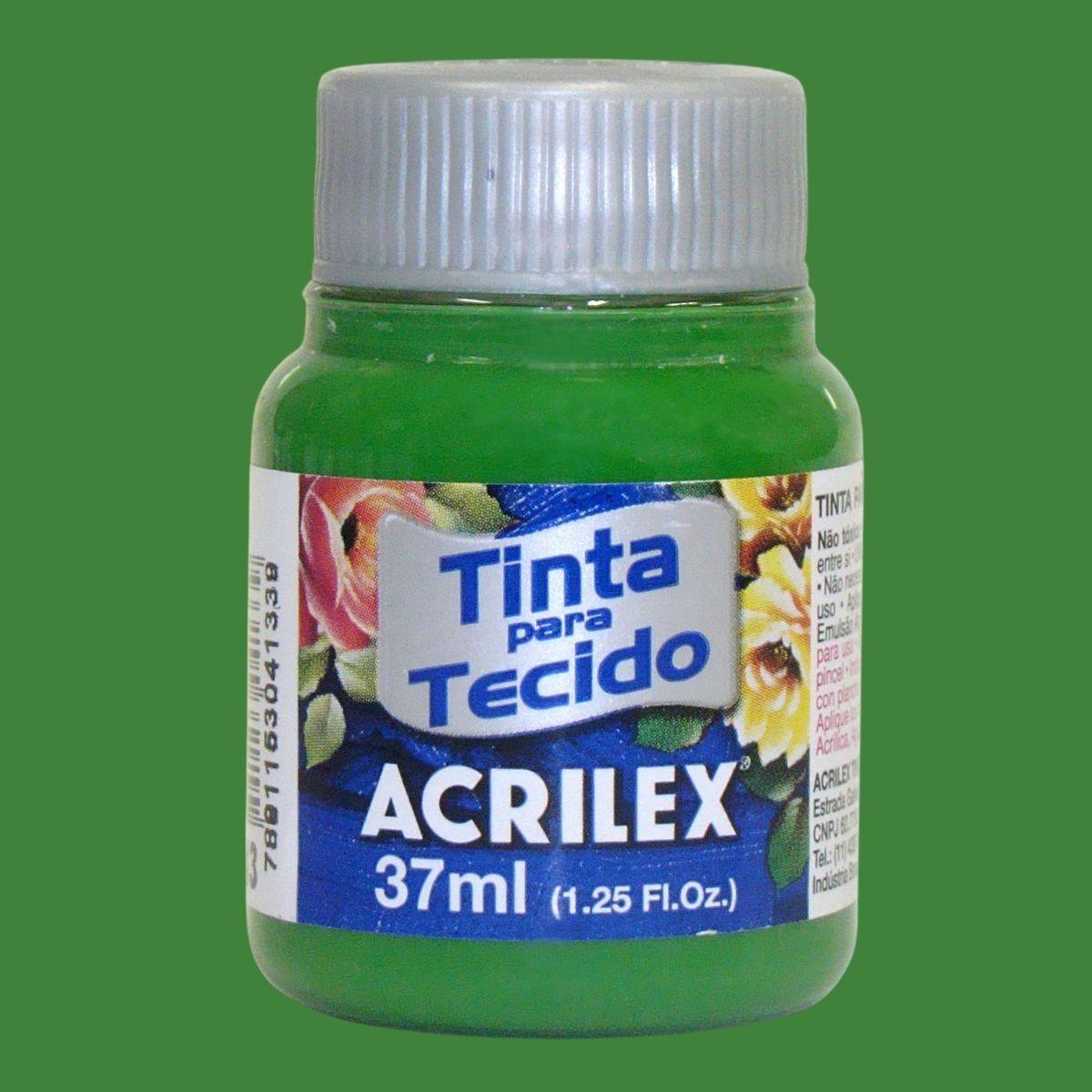 Tinta Tecido Acrilex 37ml Fosca - Palácio da Arte