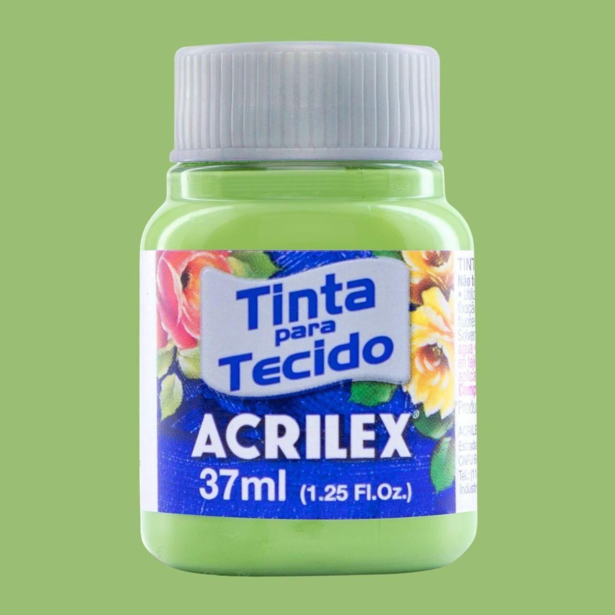 Tinta Tecido Acrilex 37ml Fosca - Palácio da Arte
