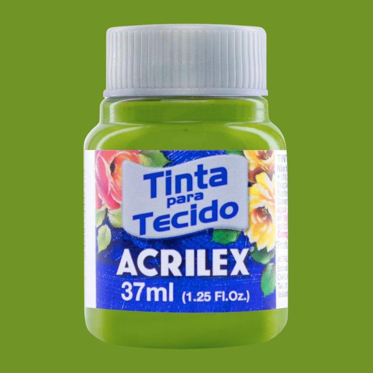 Tinta Tecido Acrilex 37ml Fosca - Palácio da Arte