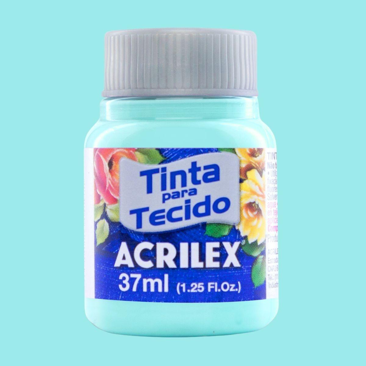 Tinta Tecido Acrilex 37ml Fosca - Palácio da Arte