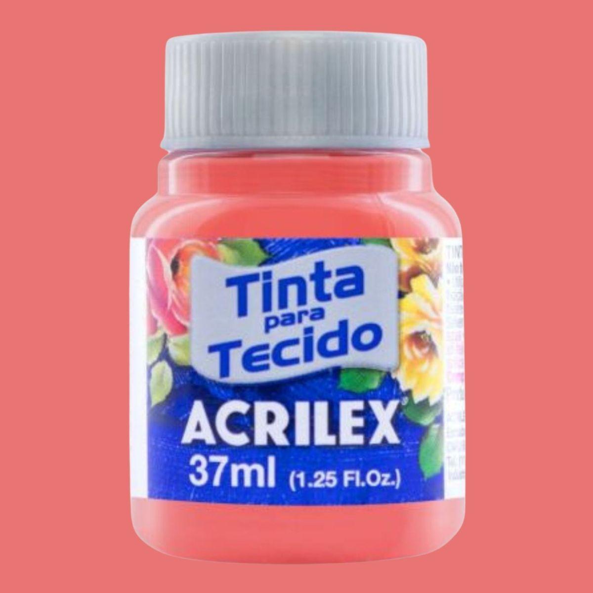 Tinta Tecido Acrilex 37ml Fosca - Palácio da Arte