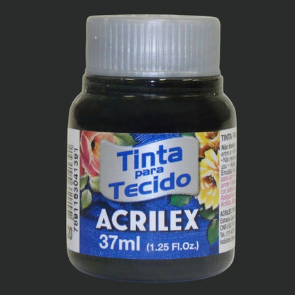 Tinta Tecido Acrilex 37ml Fosca - Palácio da Arte