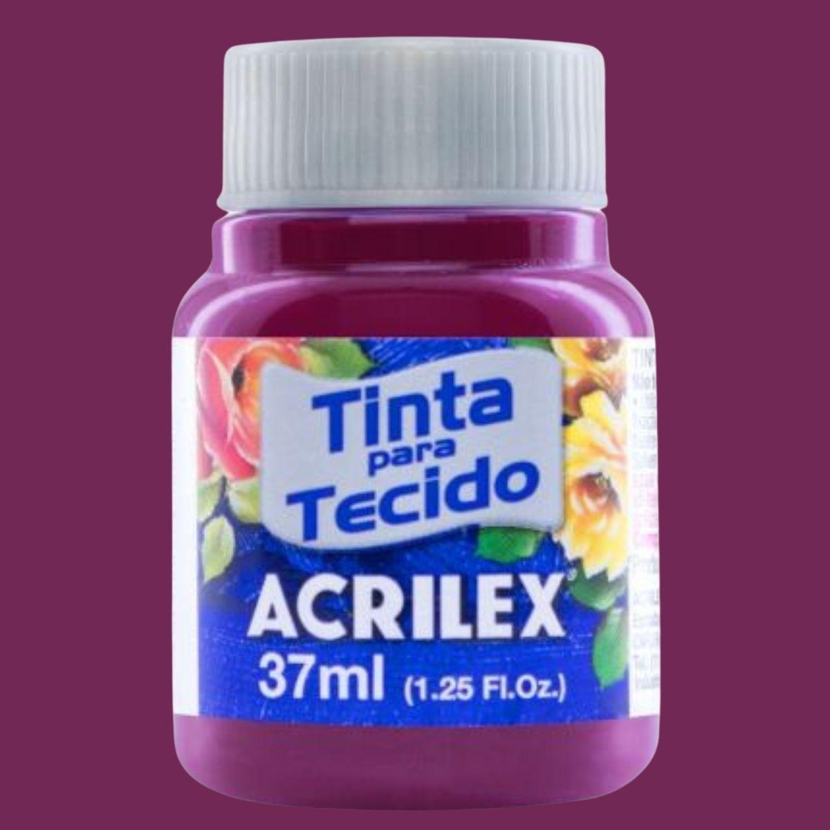 Tinta Tecido Acrilex 37ml Fosca - Palácio da Arte