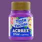 Tinta Tecido Acrilex 37ml Metálica - Palácio da Arte