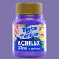 Tinta Tecido Acrilex 37ml Metálica - Palácio da Arte