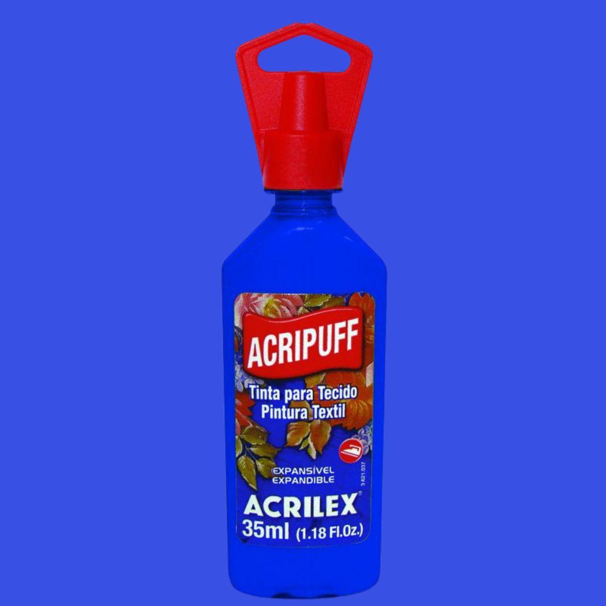 Tinta Tecido Acripuff Acrilex 35ml Expansão a Calor - Palácio da Arte
