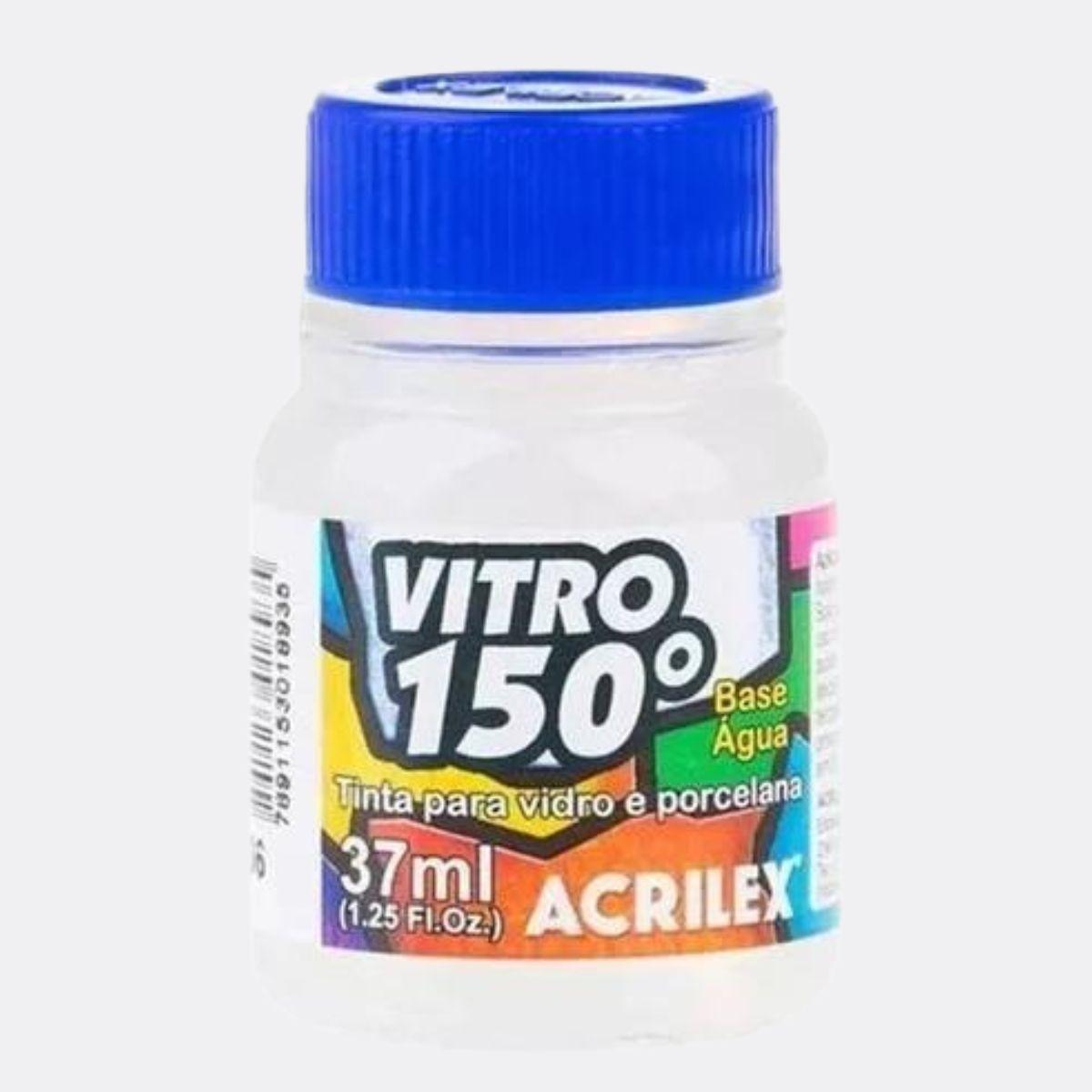 Tinta Vitro 150 Acrilex 37ml Vidro e Porcelana - Palácio da Arte