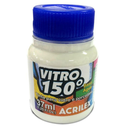 Tinta Vitro 150 Acrilex 37ml Vidro e Porcelana - Palácio da Arte