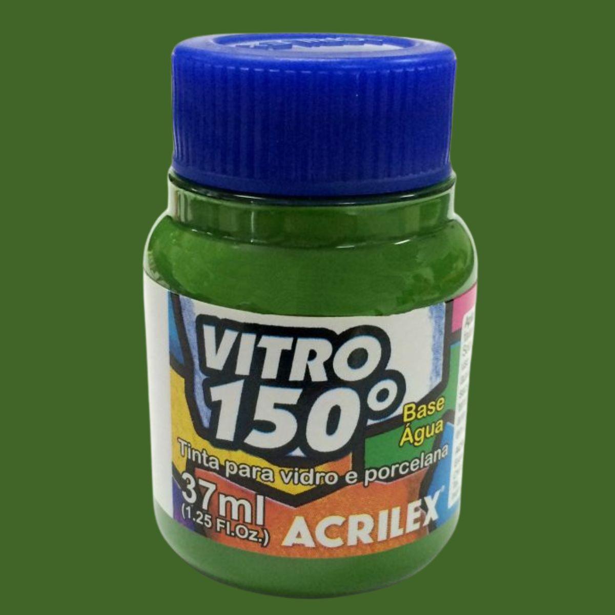 Tinta Vitro 150 Acrilex 37ml Vidro e Porcelana - Palácio da Arte