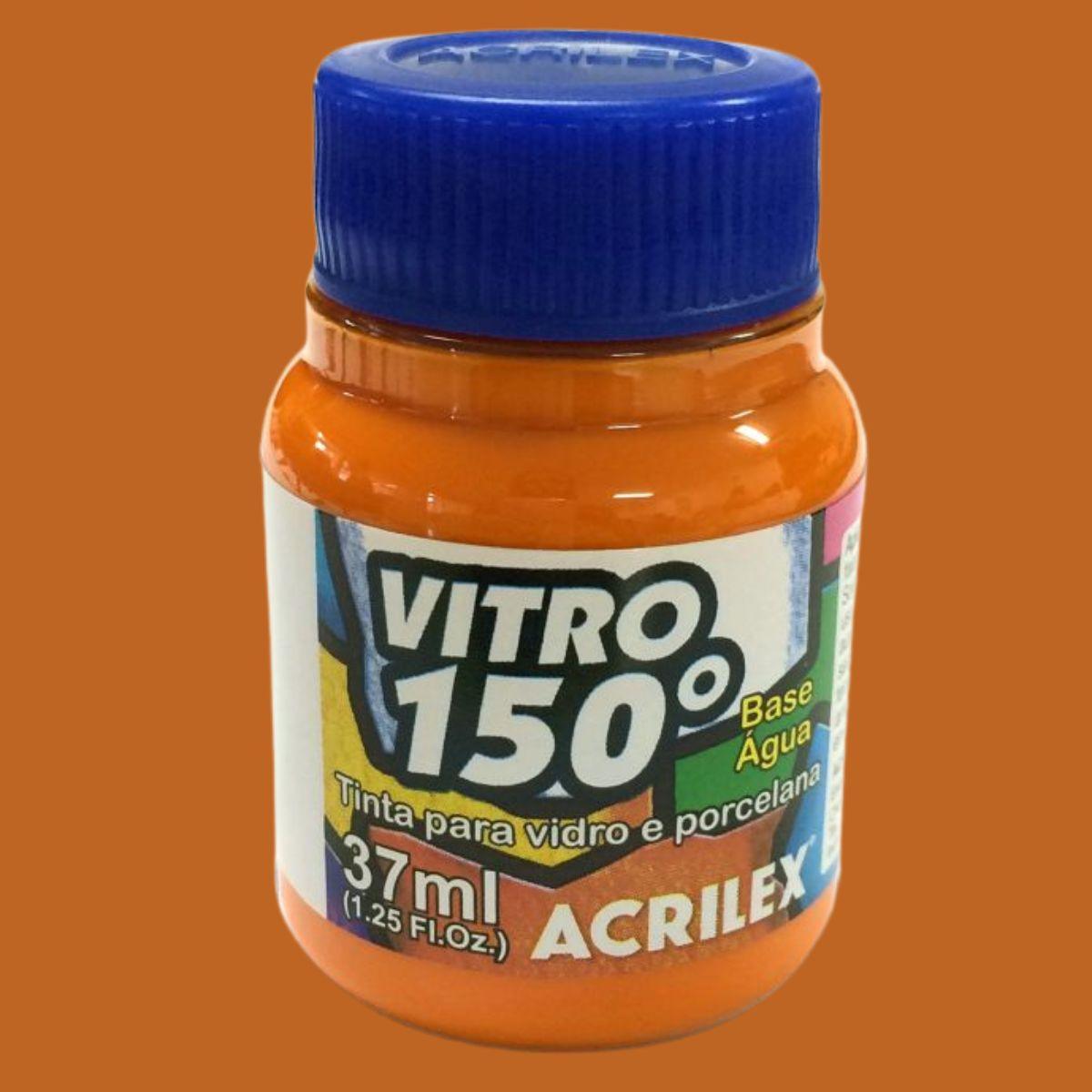 Tinta Vitro 150 Acrilex 37ml Vidro e Porcelana - Palácio da Arte