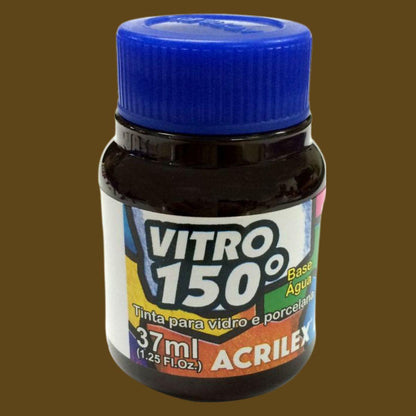 Tinta Vitro 150 Acrilex 37ml Vidro e Porcelana - Palácio da Arte