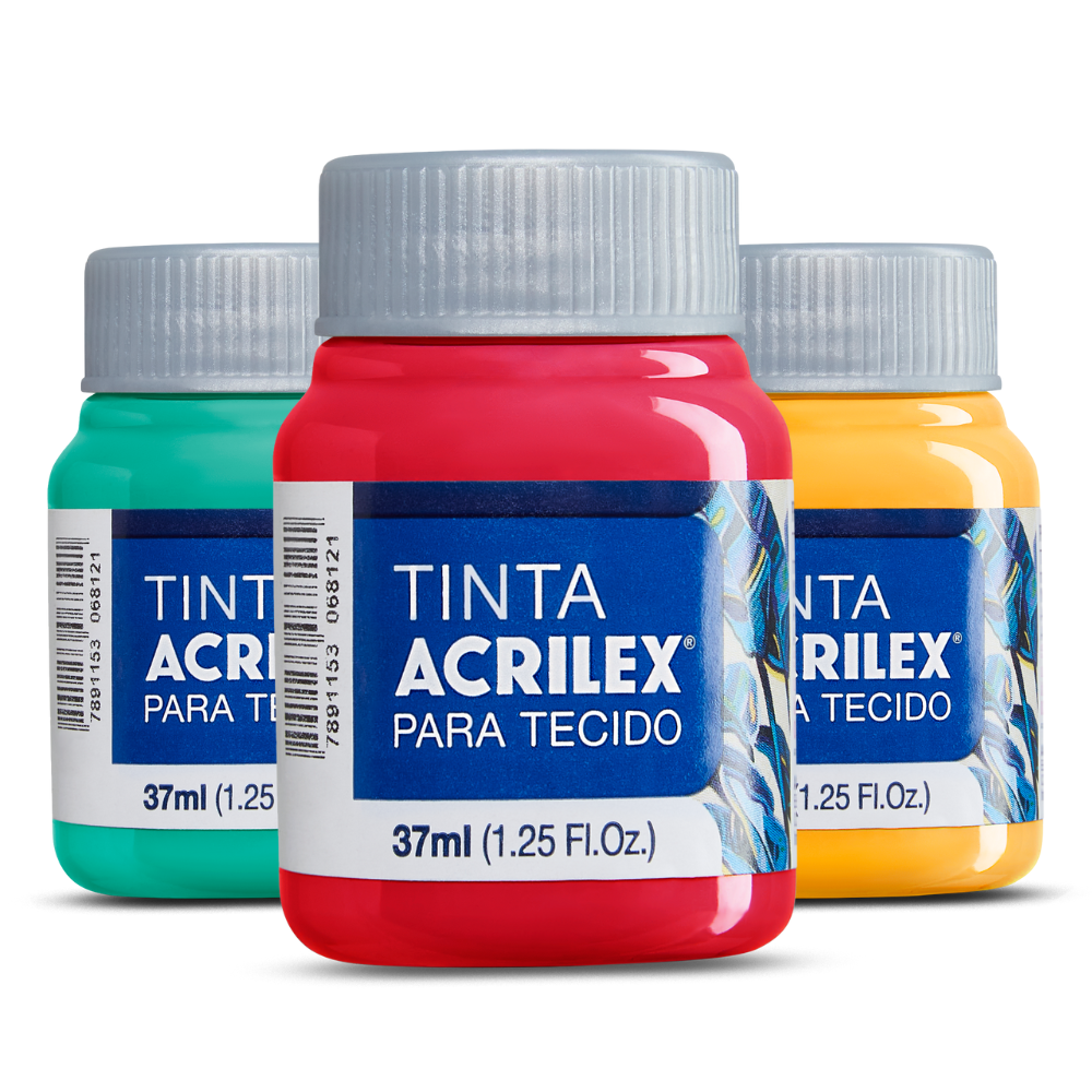 Tinta Tecido Acrilex 37ml Fosca