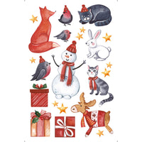 Transfer de Imagem 10x15 TISN-008 Bichos de Natal - Palácio da Arte