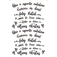 Transfer de Imagem 10x15 TISN-018 Natal Escritas - Palácio da Arte