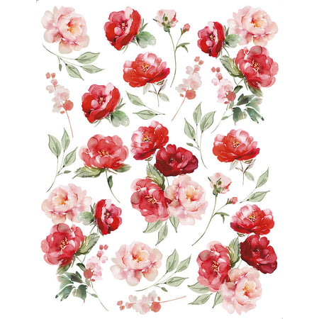 Transfer de Imagem Litoarte 15x19,5 TIM1-001 Rosas Silvestres - Palácio da Arte
