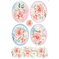 Transfer de Imagem Litoarte 9,8x15 TIS1-002 Flores - Palácio da Arte