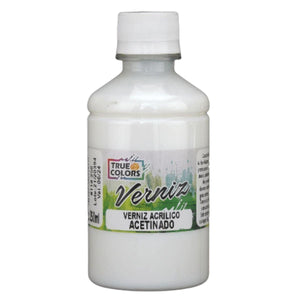 Verniz Acrílico Acetinado 250ml True Colors - Palácio da Arte