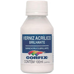 Verniz Acrílico Brilhante Corfix 100ml - Palácio da Arte