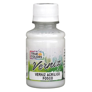 Verniz Acrílico Fosco 100ml True Colors - Palácio da Arte