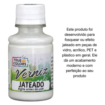 Verniz Acrílico Jateado 100ml para Fosquear True Colors - Palácio da Arte