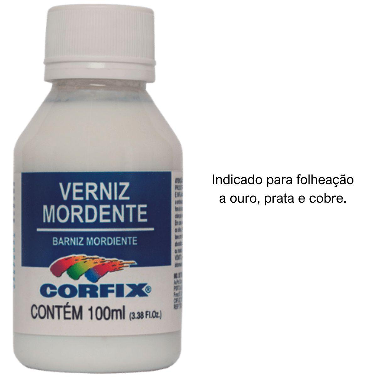 Verniz Mordente Corfix 100ml - Palácio da Arte