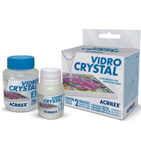 Verniz Vidro Acrilex Crystal Acabamento com Aspecto de Vidro 101.5g - Palácio da Arte