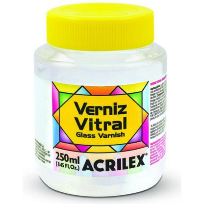 Verniz Vitral Acrilex 250ml - Palácio da Arte