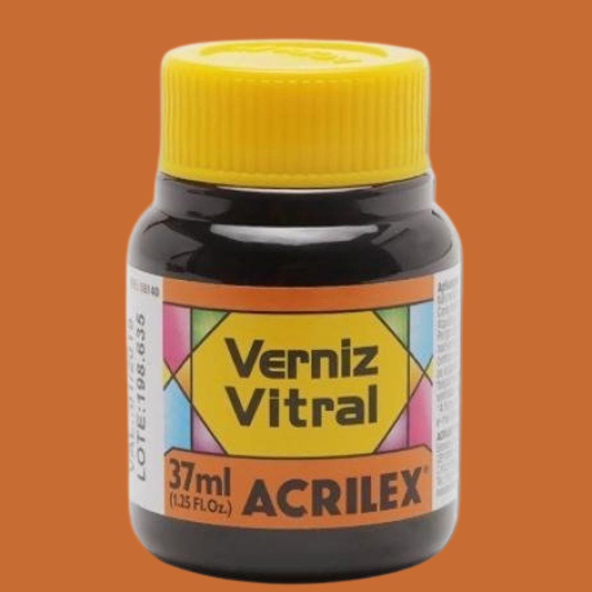 Verniz Vitral Acrilex 37ml Transparente e Brilhante - Palácio da Arte