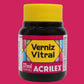 Verniz Vitral Acrilex 37ml Transparente e Brilhante - Palácio da Arte