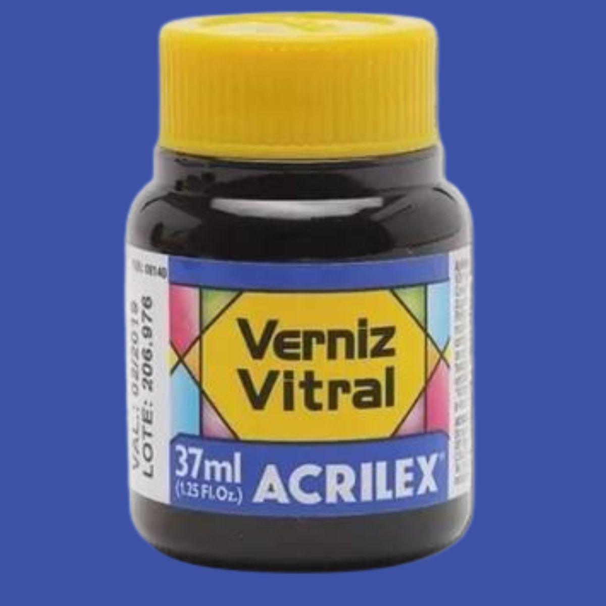 Verniz Vitral Acrilex 37ml Transparente e Brilhante - Palácio da Arte