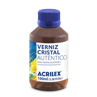 Verniz Acrilex Cristal Autêntico 100ml Proteção e Brilho