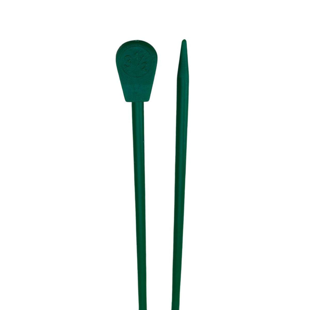 Agulha para Tricô Milward Plástica Verde Escuro D973312 38x0,31cm - Palácio da Arte