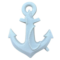 Aplique Âncora de Navio 11,5x9,5x1cm Resina - Palácio da Arte