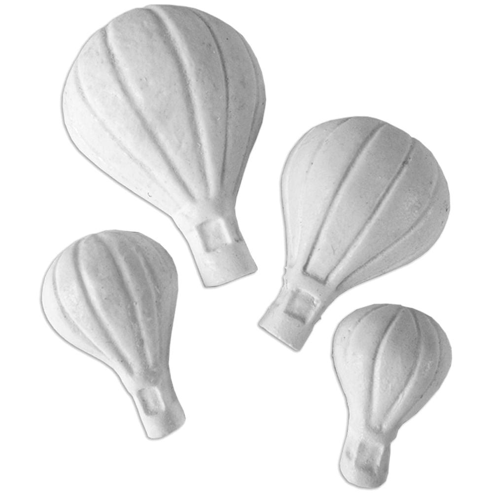 Aplique Balão com 4 unidades Resina - Palácio da Arte