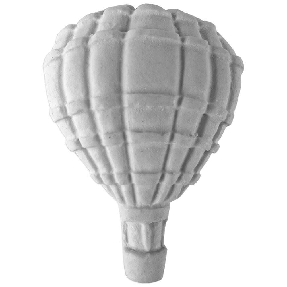 Aplique Balão Redondo 4,8x3,5cm com 3 unidades Resina - Palácio da Arte